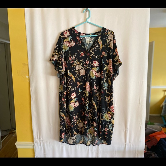 H&M GP & J Baker Floral V-Neck Dress. Size 12. - Picture 1 of 6